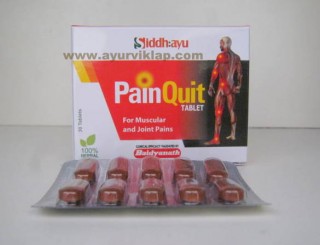 Siddhayu, PAINQUIT TABLET, 30 Tablets, For Arthritis, Muscular Pain